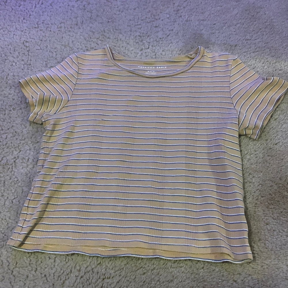 American eagle stripped shirt